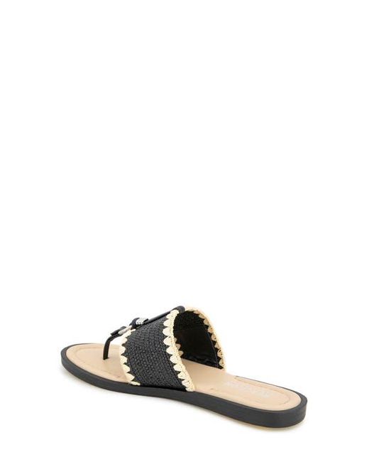Kenneth Cole White Sabriya Slide Sandal