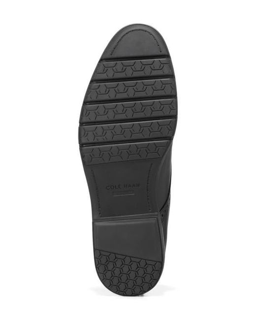 Cole Haan Black Flexgrand 360 Plain Toe Derby for men