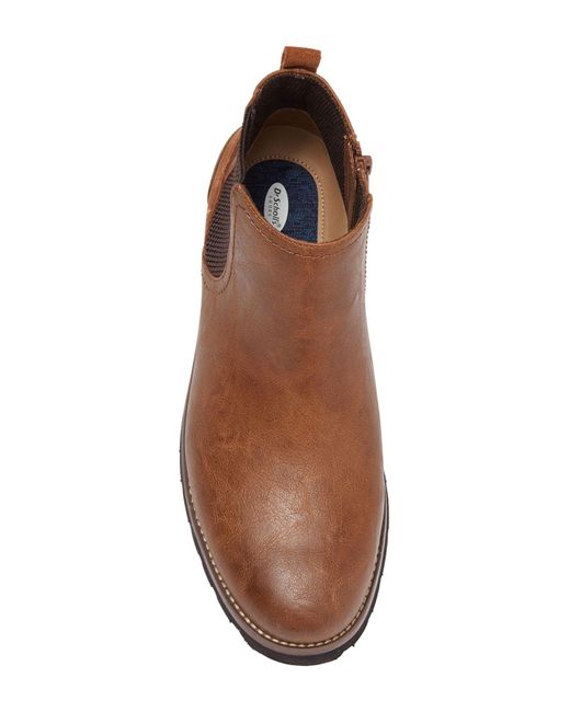 Dr. Scholls Levine Side Zip Chelsea Boot in Brown for Men Lyst