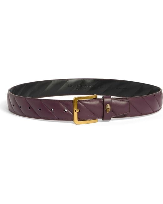 Kurt Geiger Black Quilted Belt