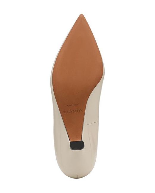 Vince White Livia Pointed Toe Pump