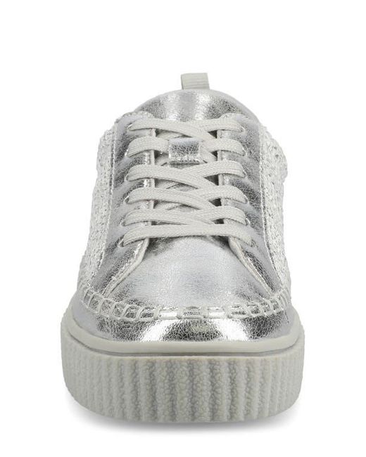 Journee Collection Gray Pazey Platform Sneaker