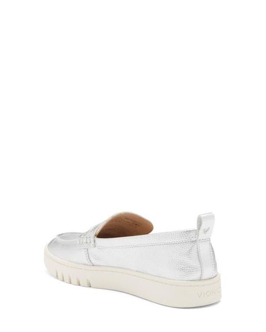 Vionic White Chantel Penny Loafer Slip-On Sneaker