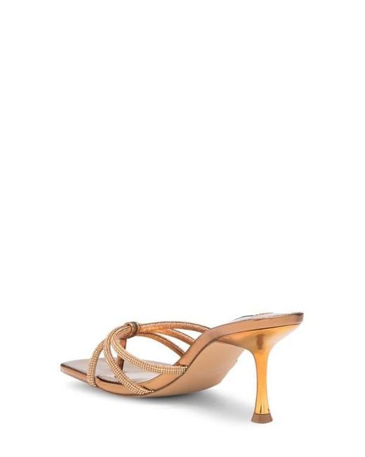 Steve Madden White Jazzee Slide Sandal