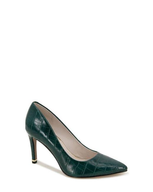 Kenneth Cole Green Aundrea Pointed Toe Pump