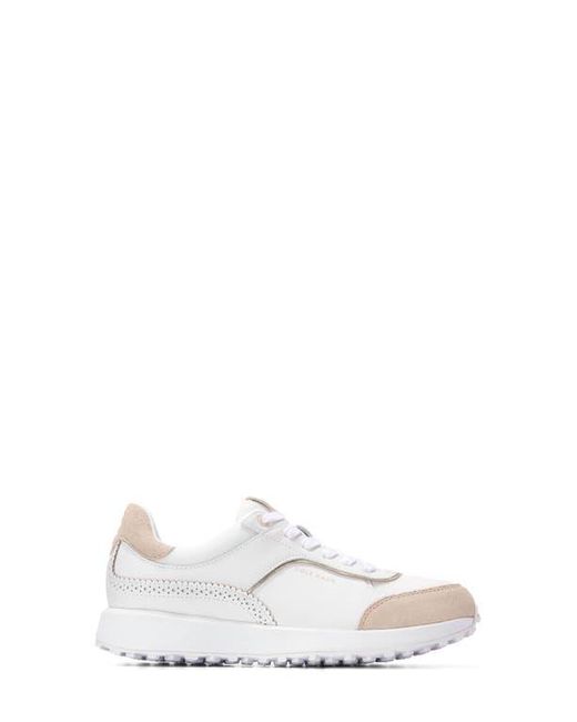 Cole Haan White Grand Crosscourt Hallet Run Sneaker