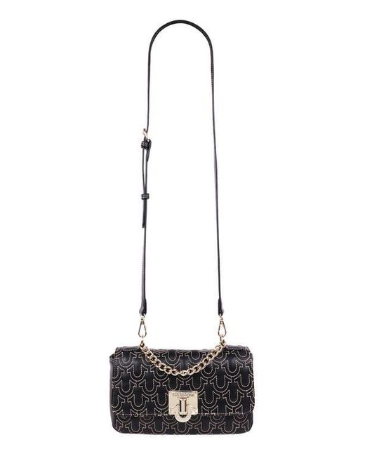 True Religion Black Horseshoe Quilted Crossbody Bag