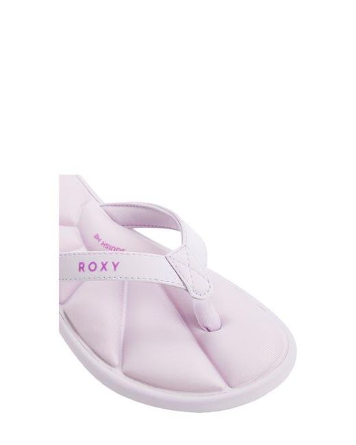Roxy White Rays Flip Flop
