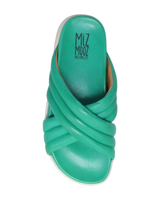 Miz Mooz Green Marinella Sandal