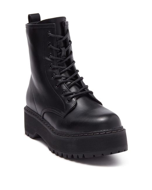Steve Madden Basille Lace-up Platform 