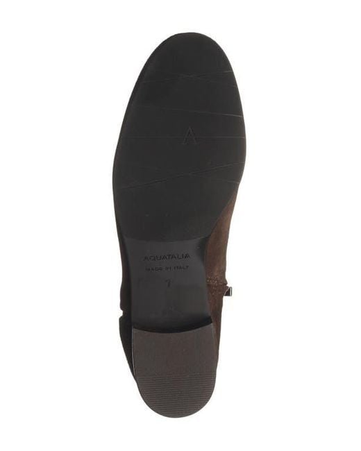 Aquatalia Brown Sahara Waterproof Bootie