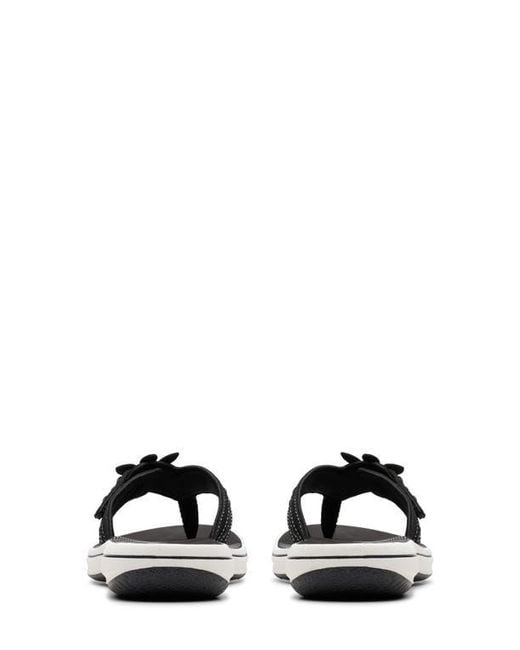 Clarks Black Breeze Opal Sandal