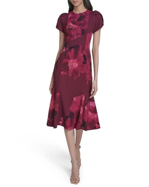 strapless open back dress Dress Casual Midi By Calvin Klein In Pink, Size: 2 – Clothes Mentor Gahanna  OH #129 main image 1