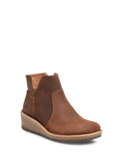 Børn Brown Viv Distressed Leather Bootie
