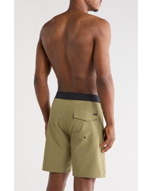 RVCA Green Va Solid Swim Trunks for men