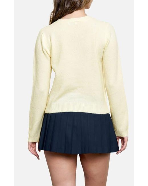 Blu Pepper Natural Button Down Cardigan