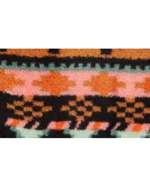 Billabong Multicolor Switchback Textured Fleece Pullover
