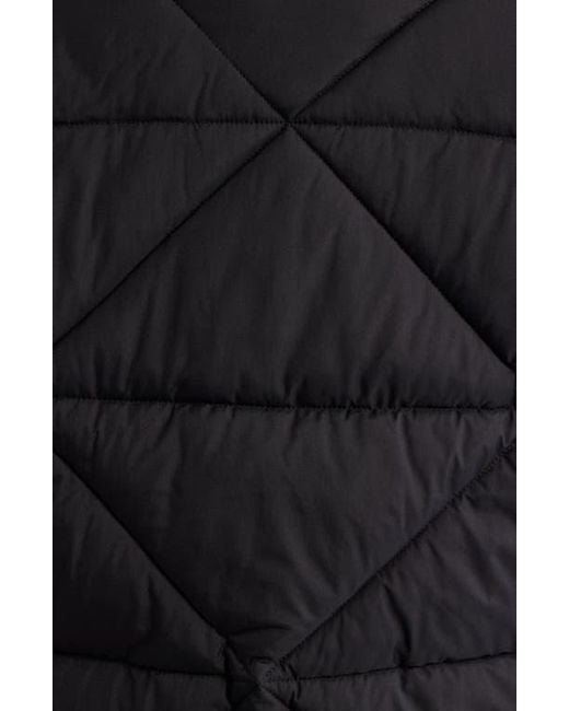 Sam Edelman Black Cropped Puffer Jacket
