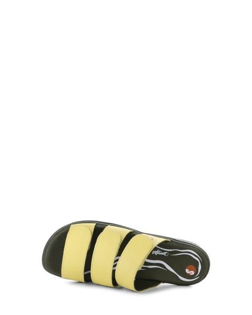 Softinos Yellow Slide Sandal