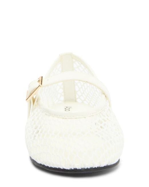 Abound White Amari Mesh Ballet Flat