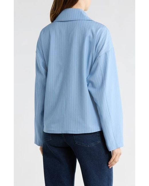 Bernardo Blue Stripe Jacket
