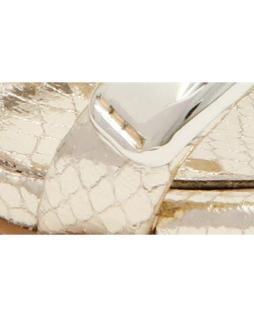 Dolce Vita Metallic Yowsa Slide Sandal
