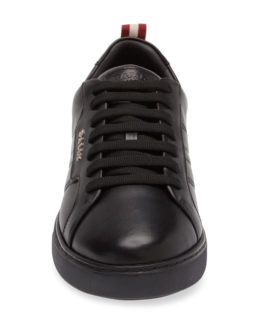 Bally Black Maxim Leather Sneaker ( for men