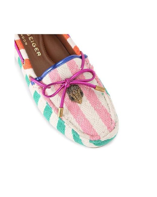 Kurt Geiger Blue Eagle Stripe Loafer