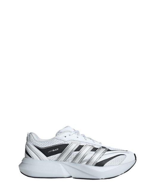 Adidas White Lightblaze Glow Sneaker for men