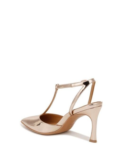 Naturalizer Natural Astrid T-Strap Pointed Toe Pump