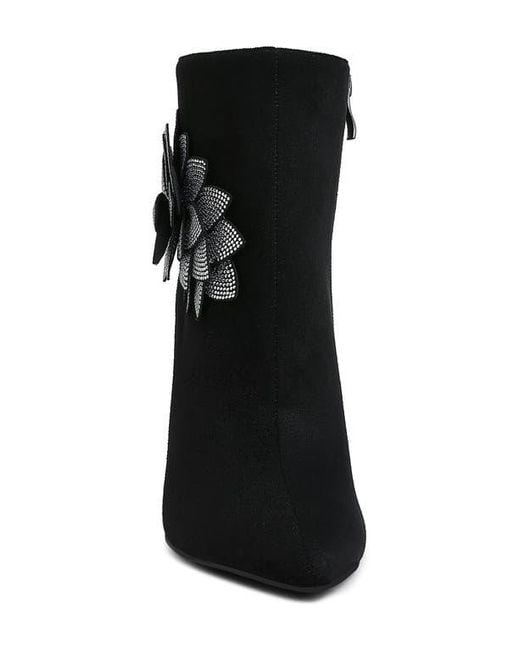 LONDON RAG Black Yarrow Bootie