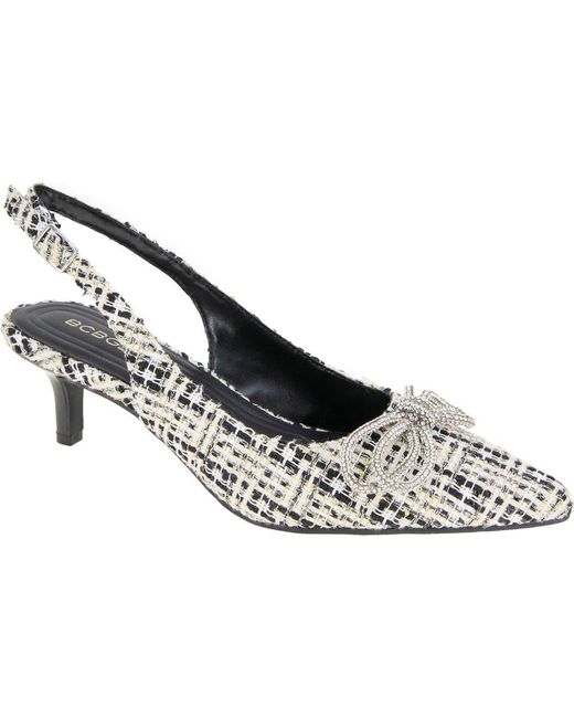 BCBGeneration Metallic Donna Slingback Pump