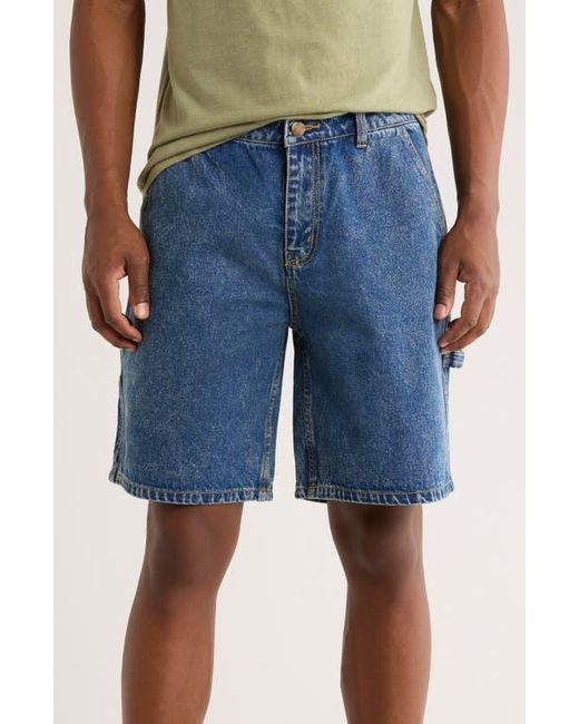 Wesc Blue Carpenter Shorts for men