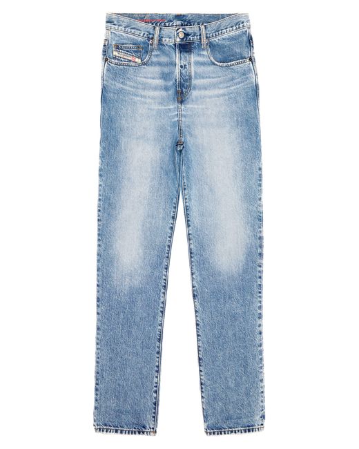 DIESEL Blue 2020 D-viker Straight Leg Jeans for men
