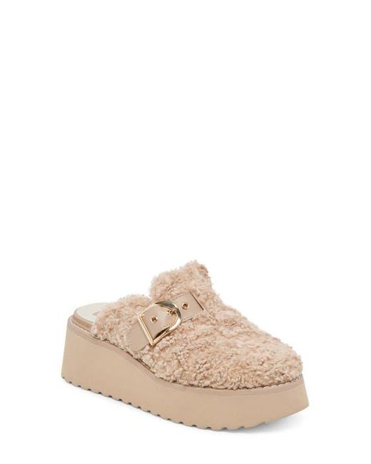 Dolce Vita Natural Lelani Faux Fur Mule