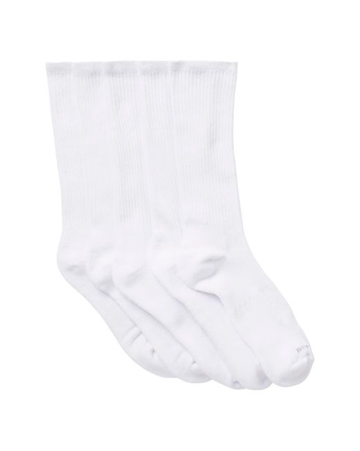 New Balance Crew Socks in White for Men - Lyst