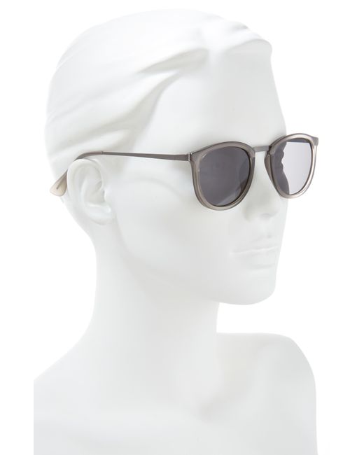 Vince Camuto Gray Combo 48.5mm Round Sunglasses