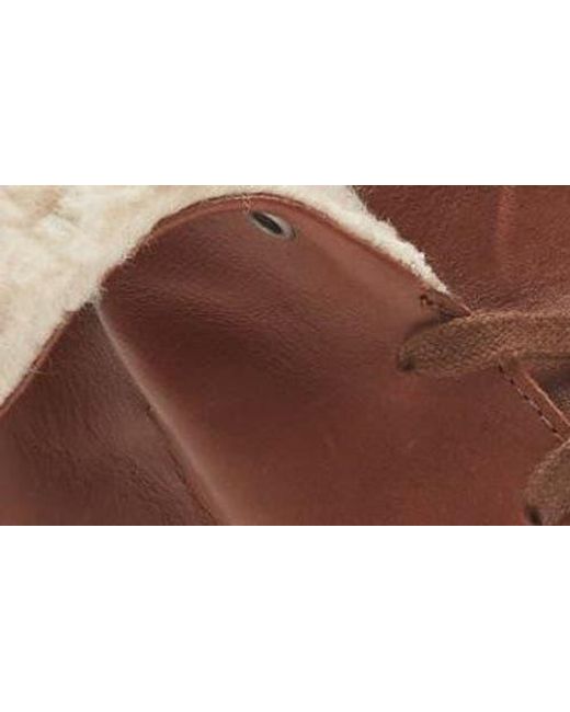 Naot Brown Pali Faux Shearling Lined Bootie