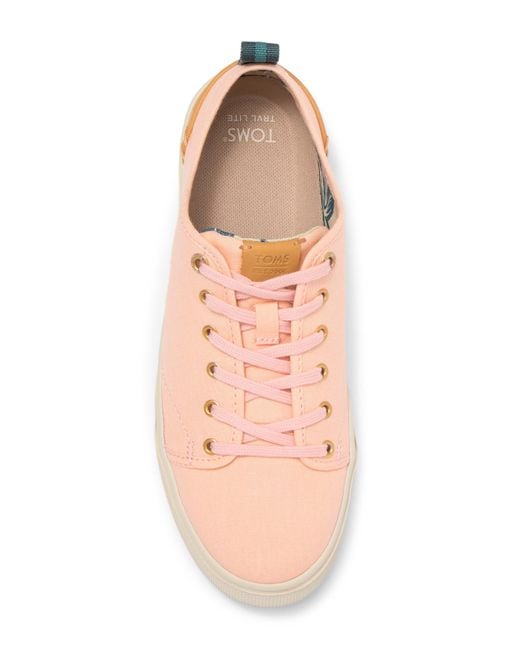toms pink sneakers