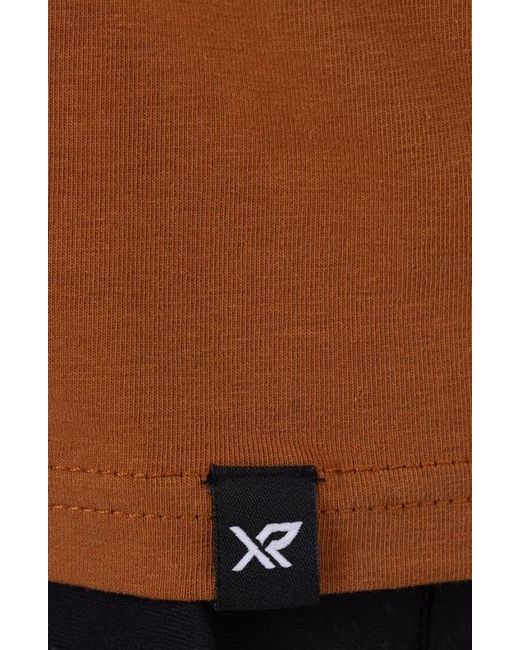 Xray Jeans Red Long Sleeve Henley for men