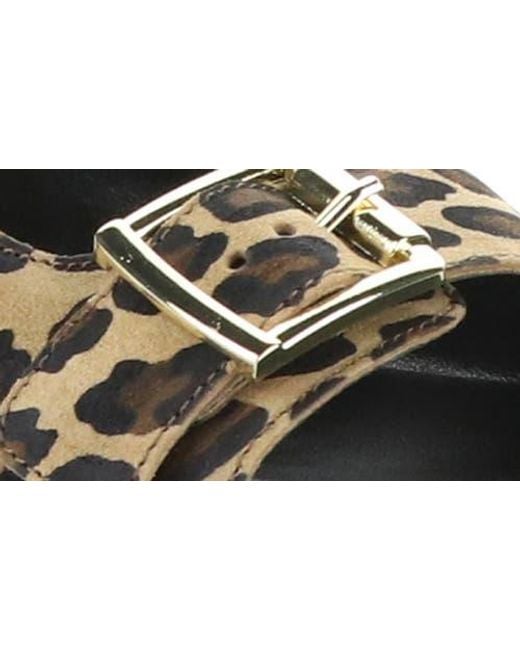 Bos. & Co. Black Cipher Slingback Platform Sandal