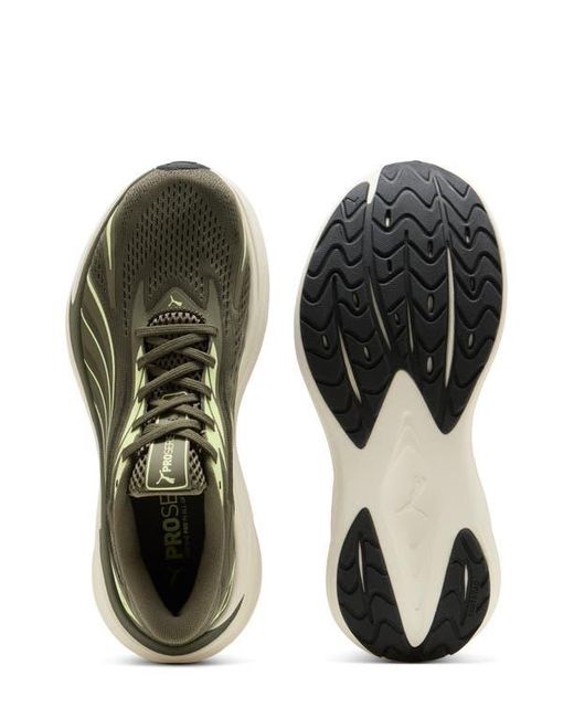 PUMA Green Maxima Pro Running Sneaker for men