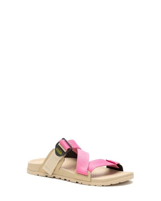 Chaco Pink Lowdown Slide Sandal