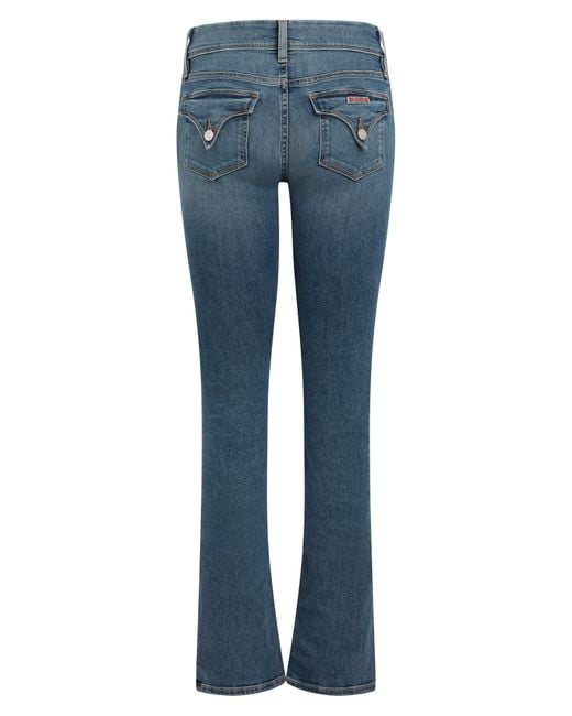 Hudson Blue Beth Mid Rise Baby Bootcut Jeans