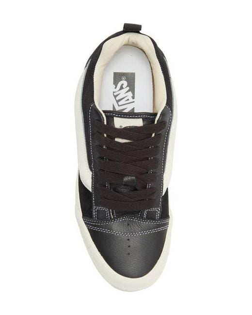 Vans White Knu Skool Sneaker for men