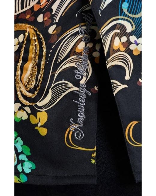 Robert Graham Black Jacobs Long Sleeve Button-Up Shirt for men