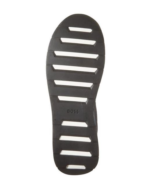Boss Blue Titanium Runn Sneaker for men
