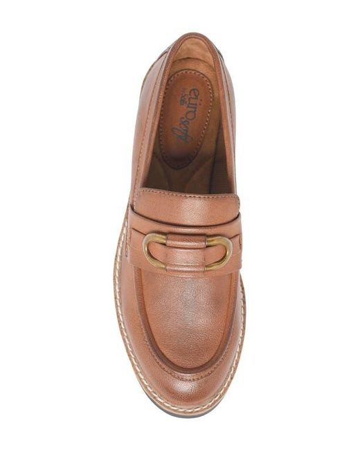 EuroSoft Brown Lola Bit Loafer