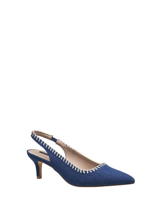 French Connection Blue Quinn Slingback Pump