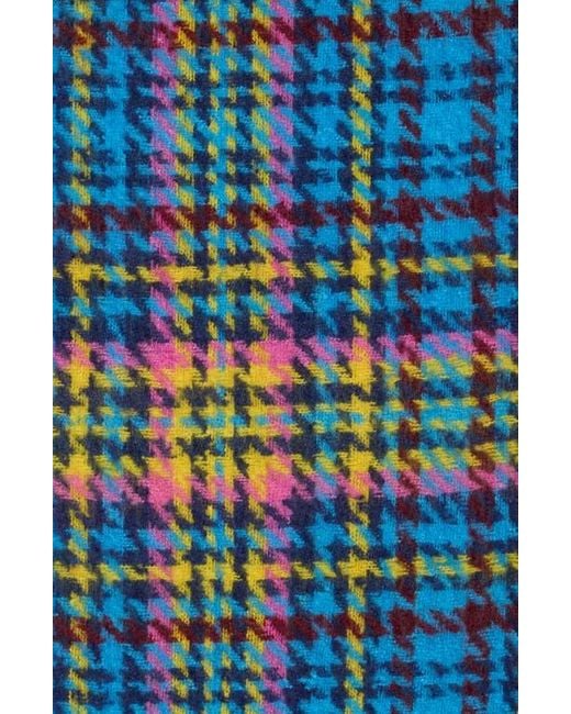 Steve Madden Blue Brushed Twill Scarf